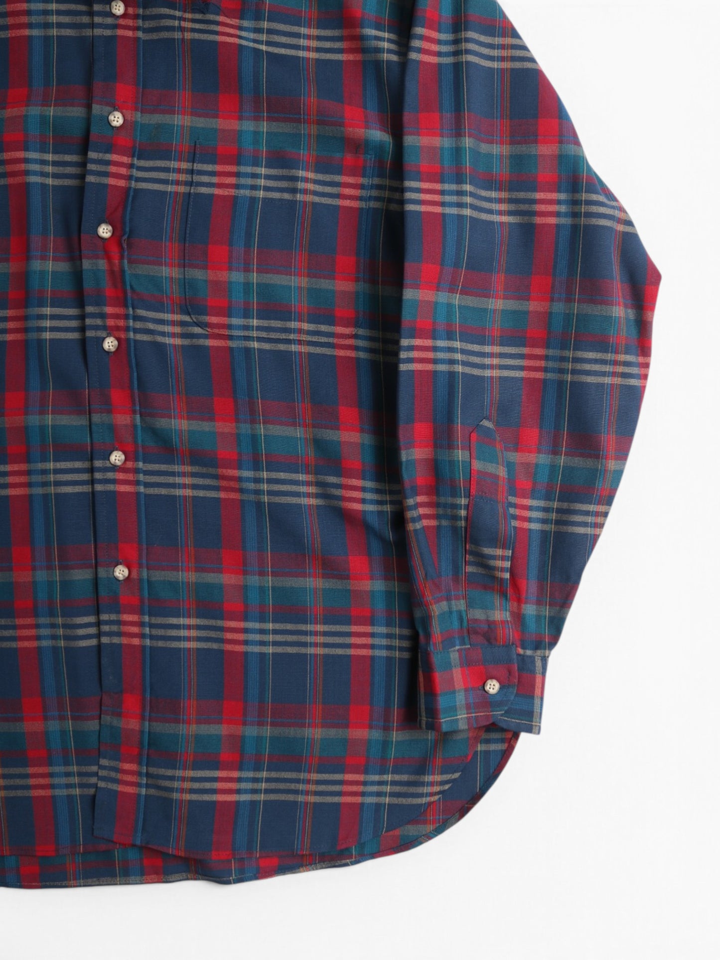 Vintage Flannel Shirt - Blue