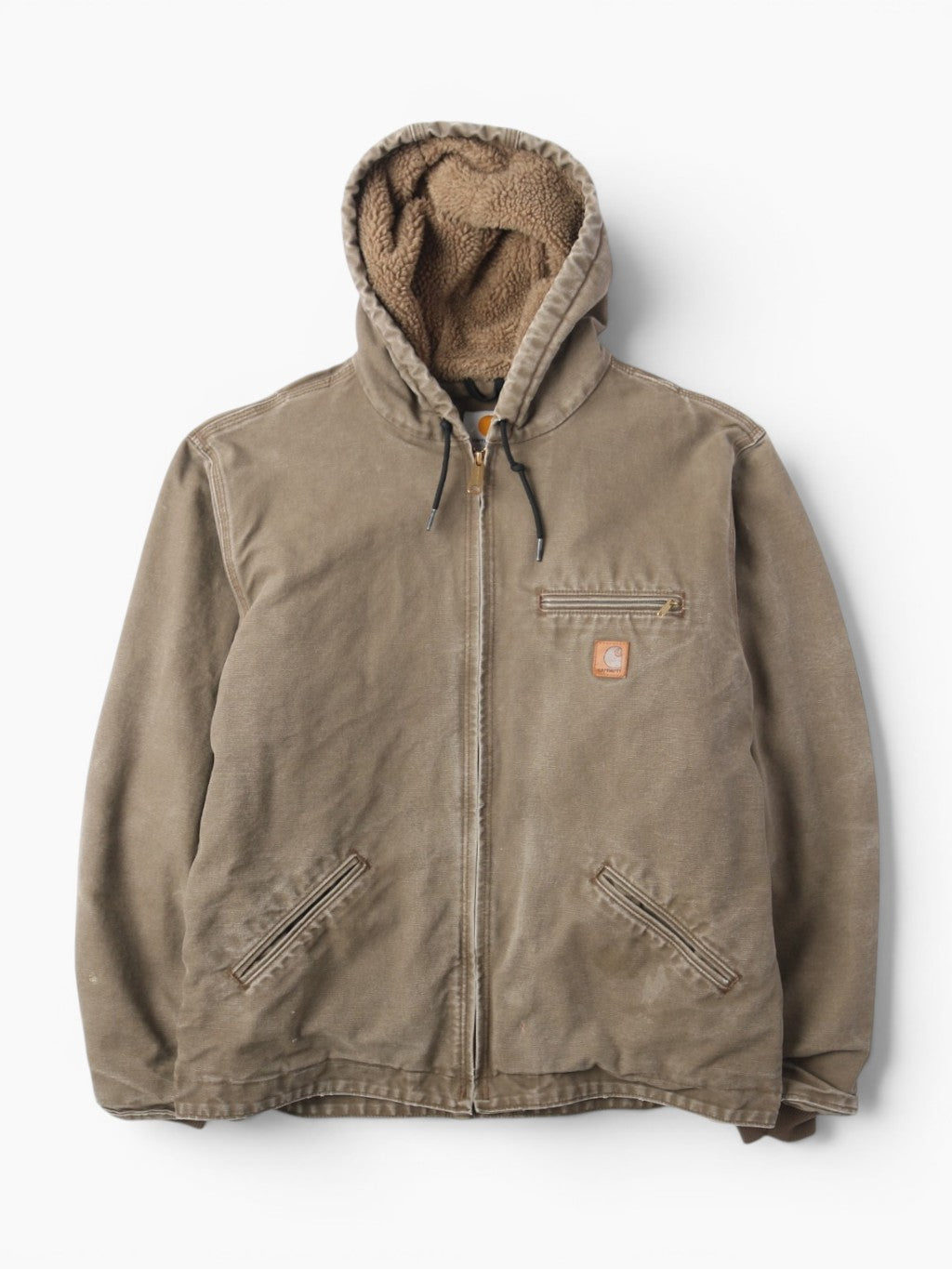Active Hooded Jacket - Brown