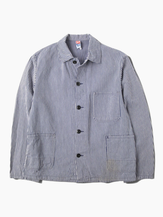 Vintage Chore Jacket - Hickory Stripe