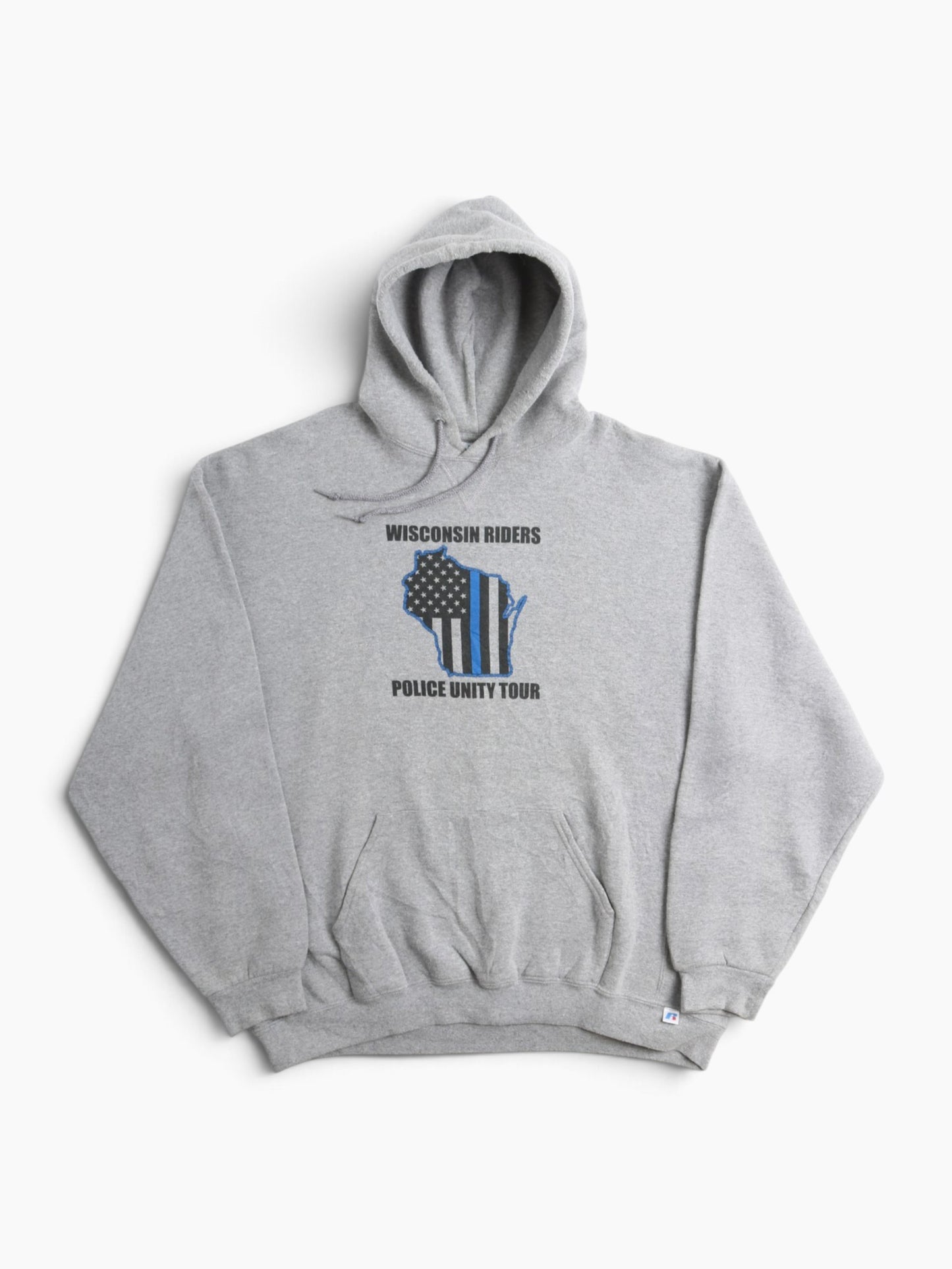Vintage 'Wisconsin' Hooded Sweatshirt