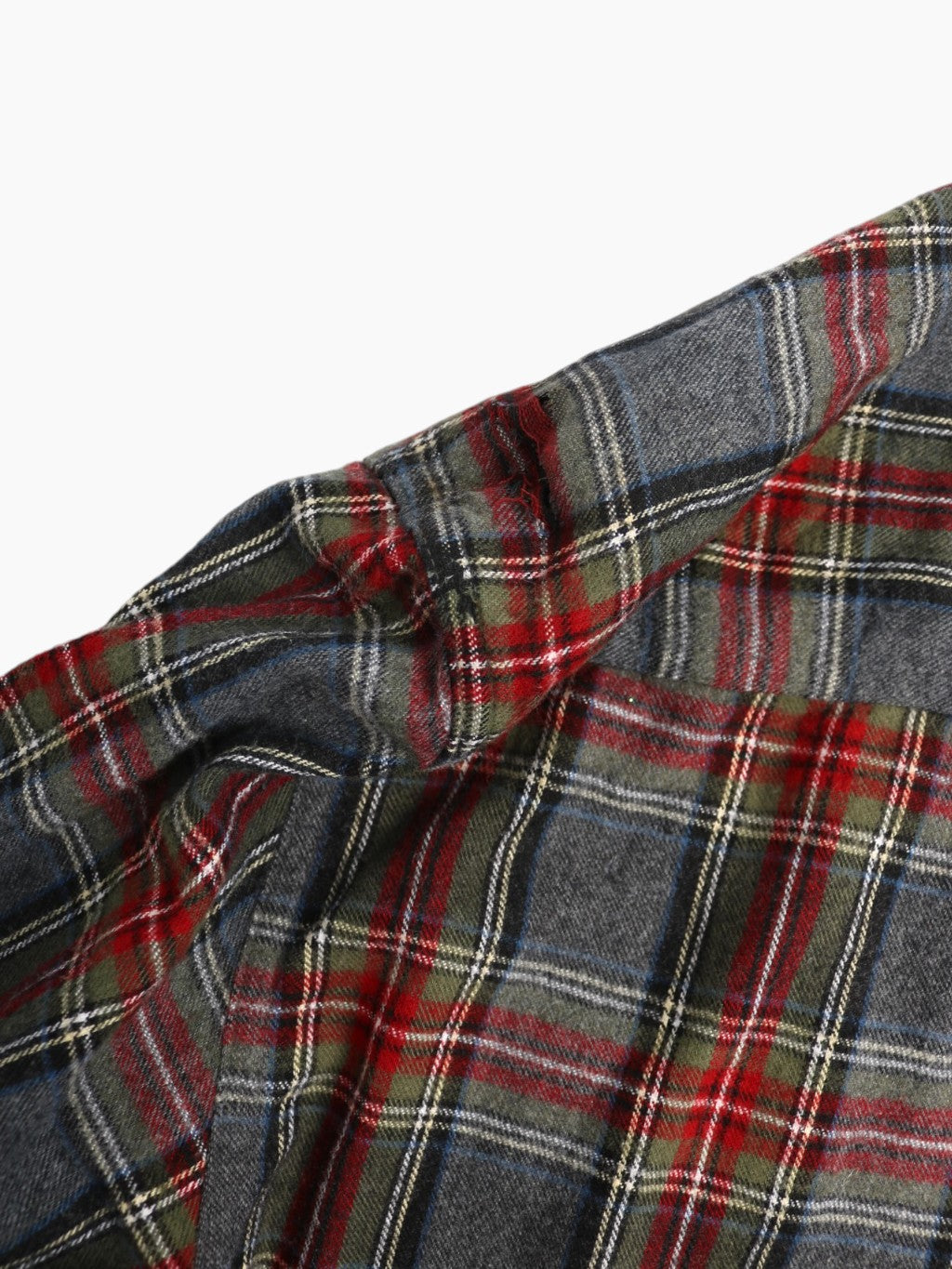 Vintage Flannel Shirt - Grey Check