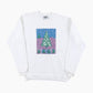 Lee 'Christmas Tree' Sweatshirt - White