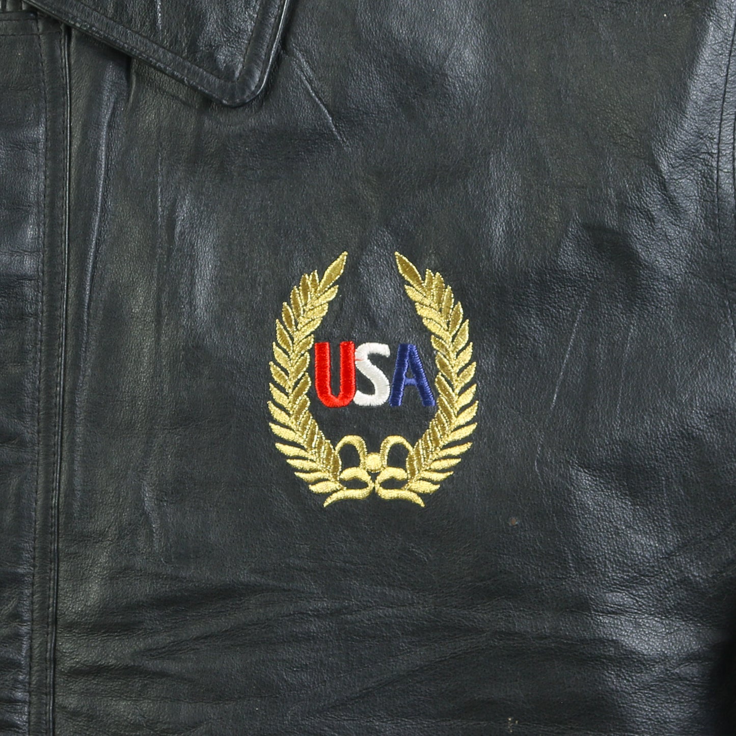 USA Olympics Leather Jacket