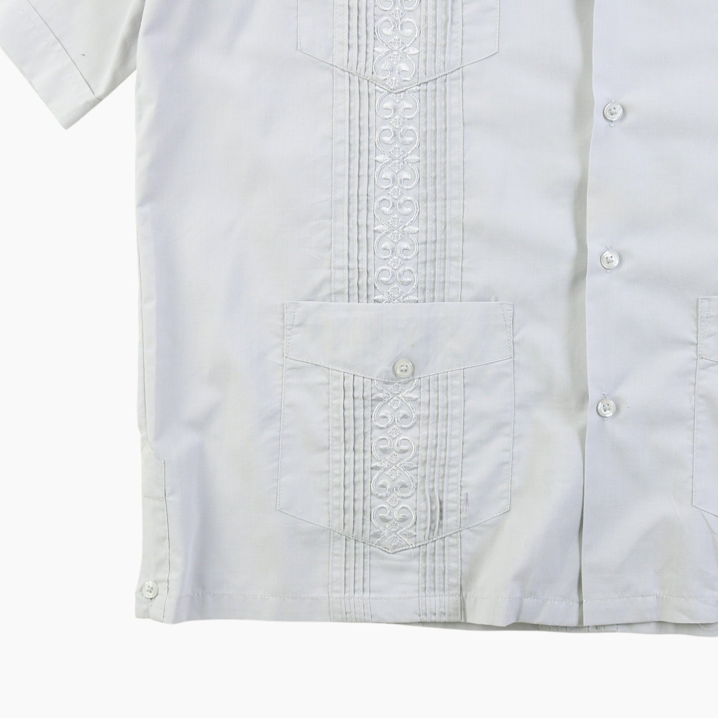 Vintage Cuban Guayabera Shirt