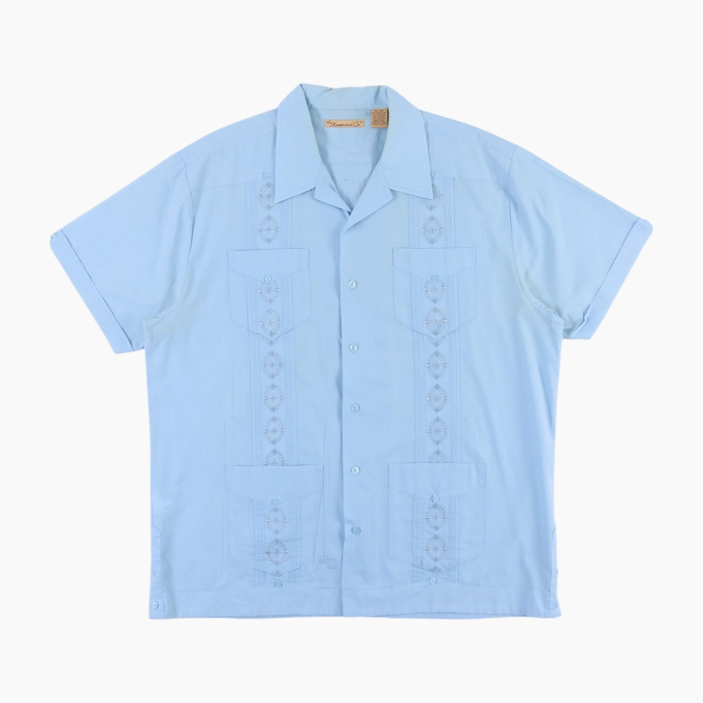 Vintage Cuban Guayabera Shirt
