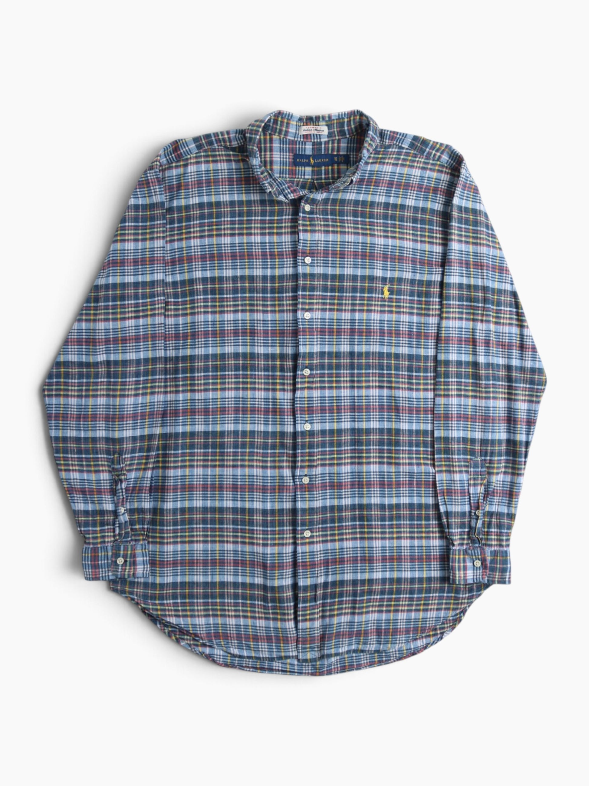 Vintage Shirt - Blue Check