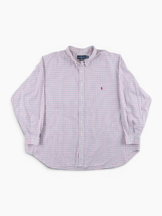Vintage Shirt - White Check