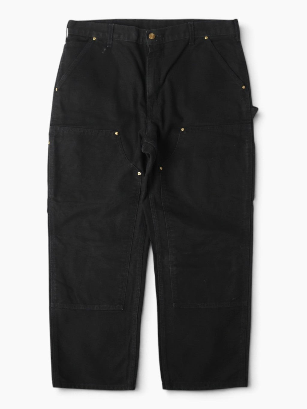 Vintage Double Knee Pants - Black - 36/28