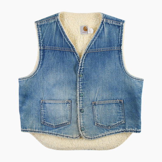 Lined Vest - Denim