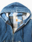 Active Hooded Jacket - Denim