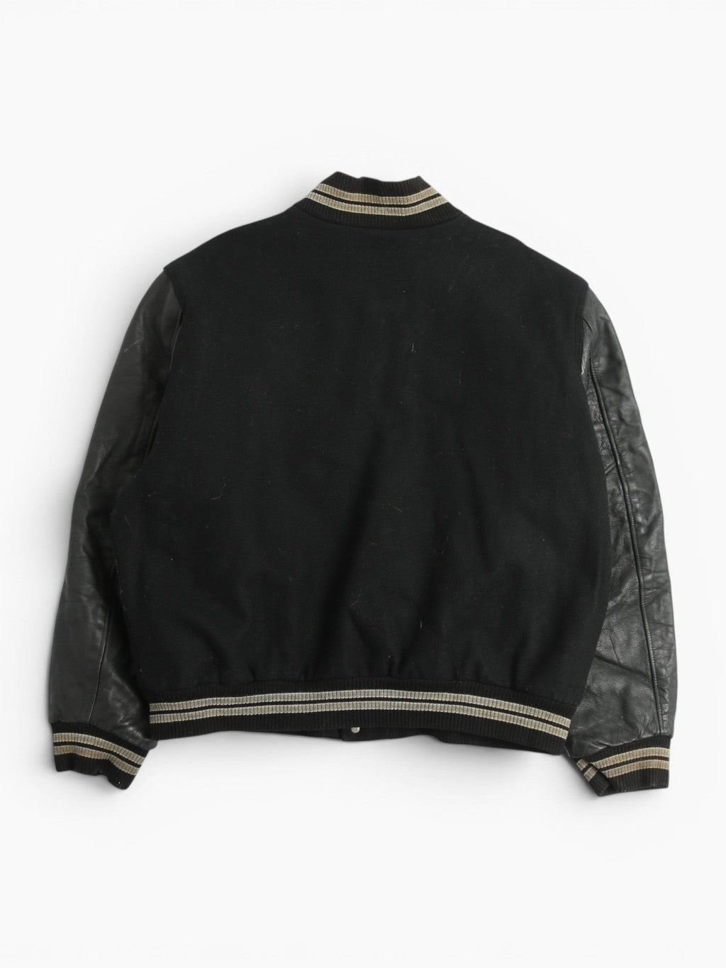 Vintage Varsity 'Buckeye' Bomber Jacket