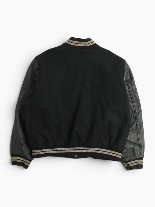 Vintage Varsity 'Buckeye' Bomber Jacket