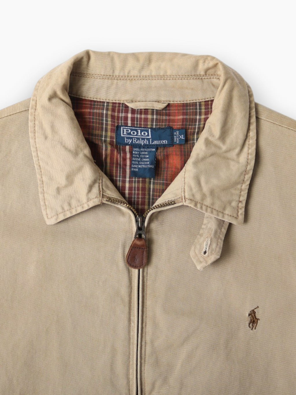 Vintage Harrington Jacket - Beige