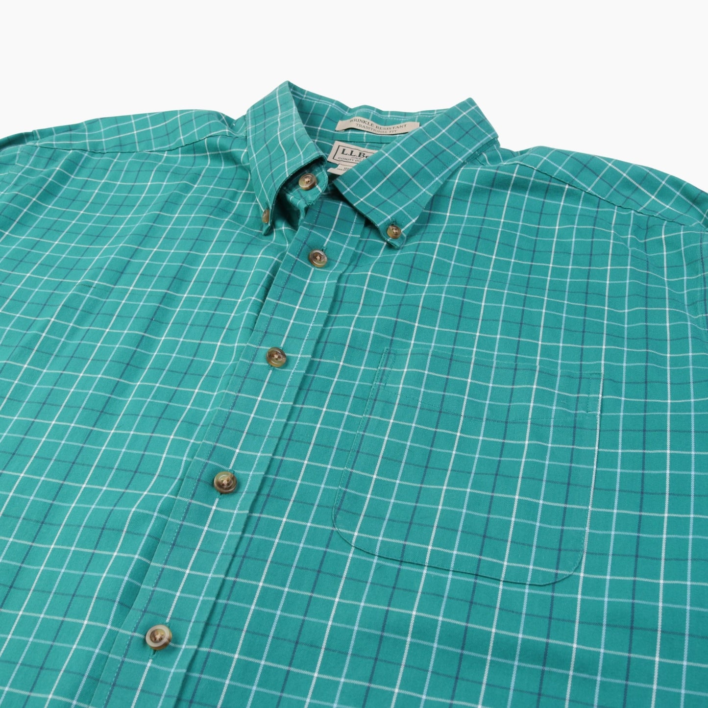 Vintage Shirt - Green Check - American Madness