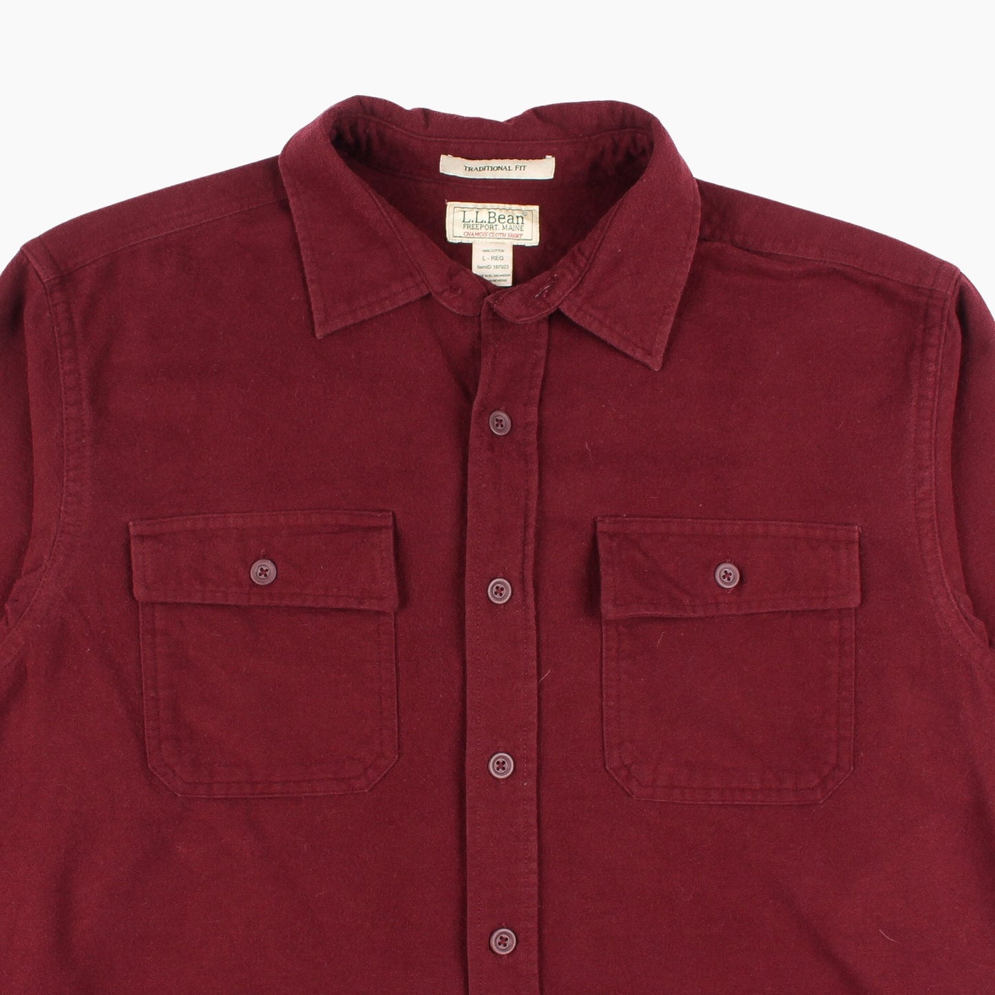 Vintage Shirt - Maroon Chamois