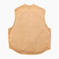 Lined Vest - Washed Hamilton Brown