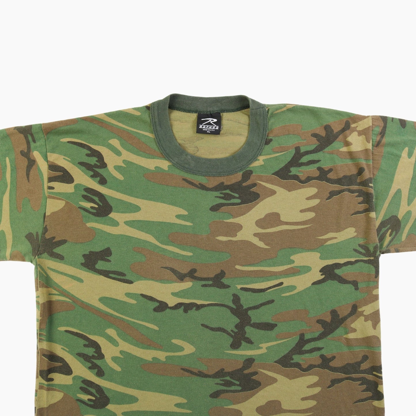 Vintage 'Woodland Camo' All Over Print T-Shirt