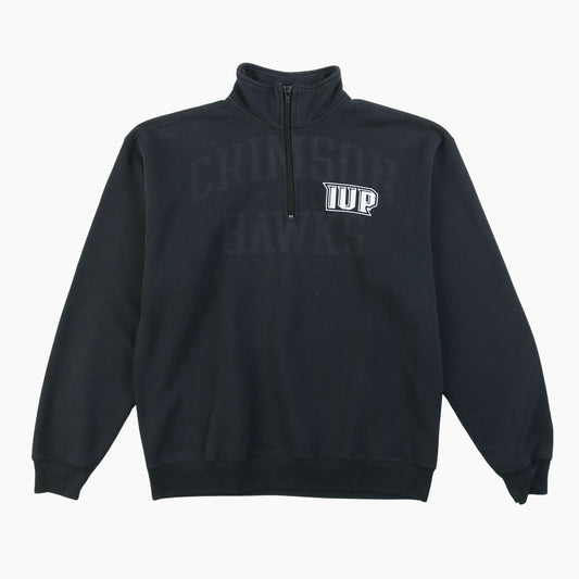 'Crimson Hawks IUP' Champion 1/4 Zip Sweatshirt - American Madness