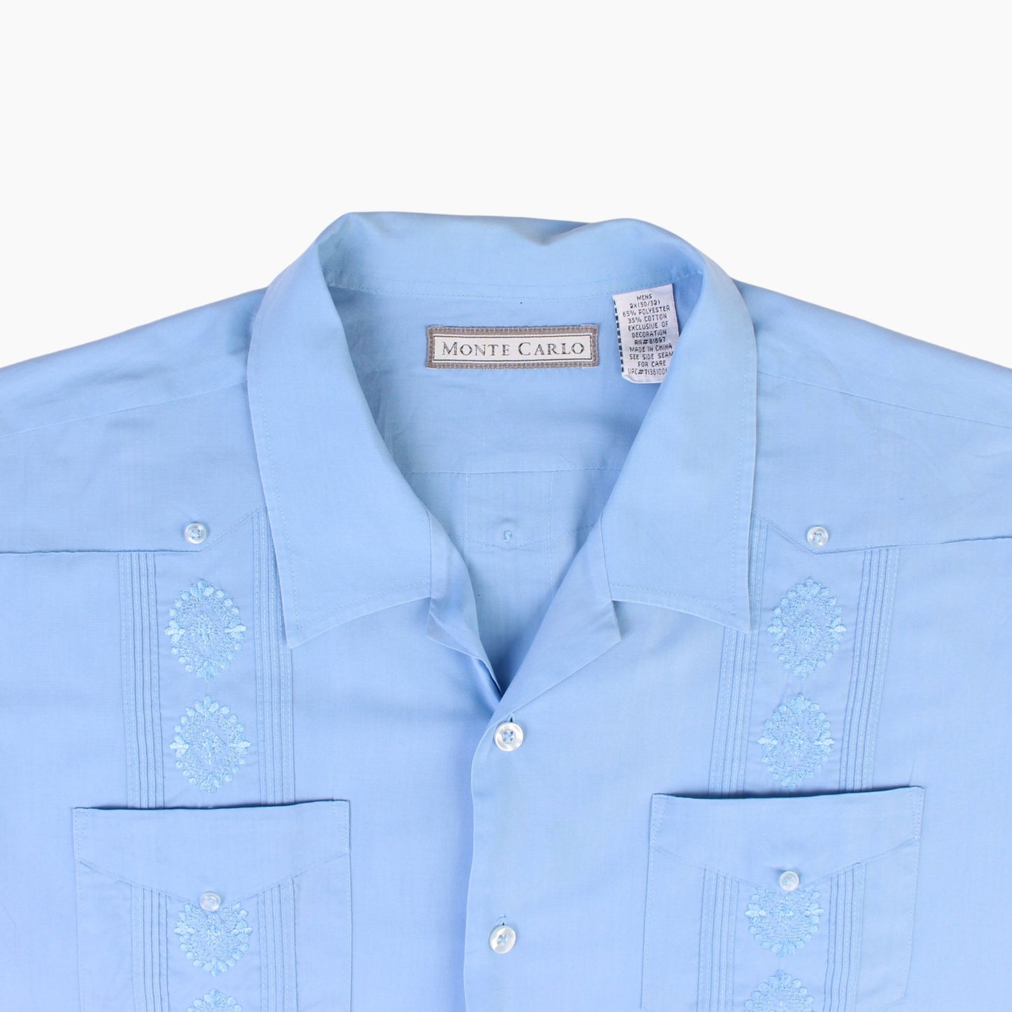 Vintage Cuban Guayabera Shirt