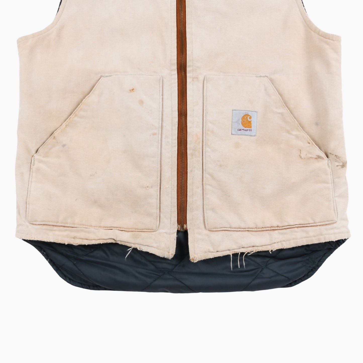 Lined Vest - Washed Hamilton Brown