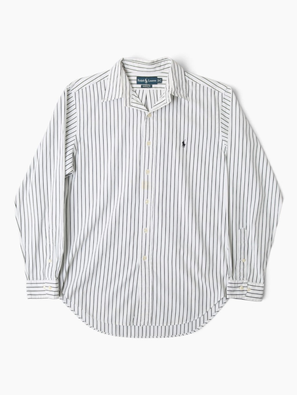 Vintage Shirt - White Stripe