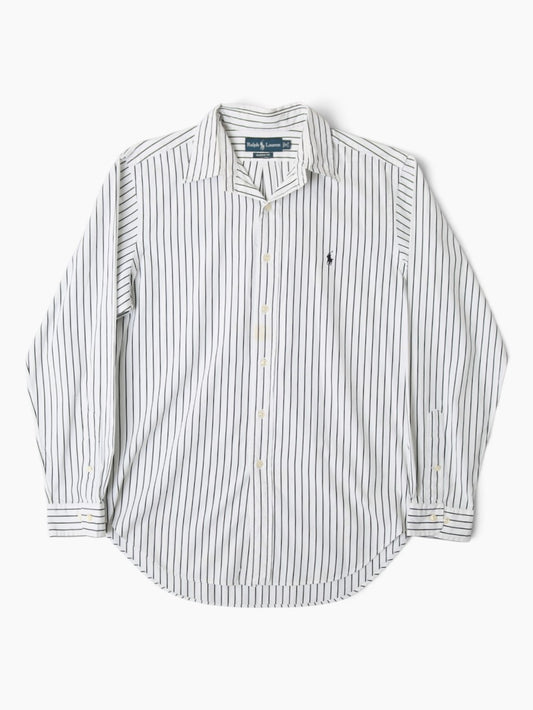 Vintage Shirt - White Stripe