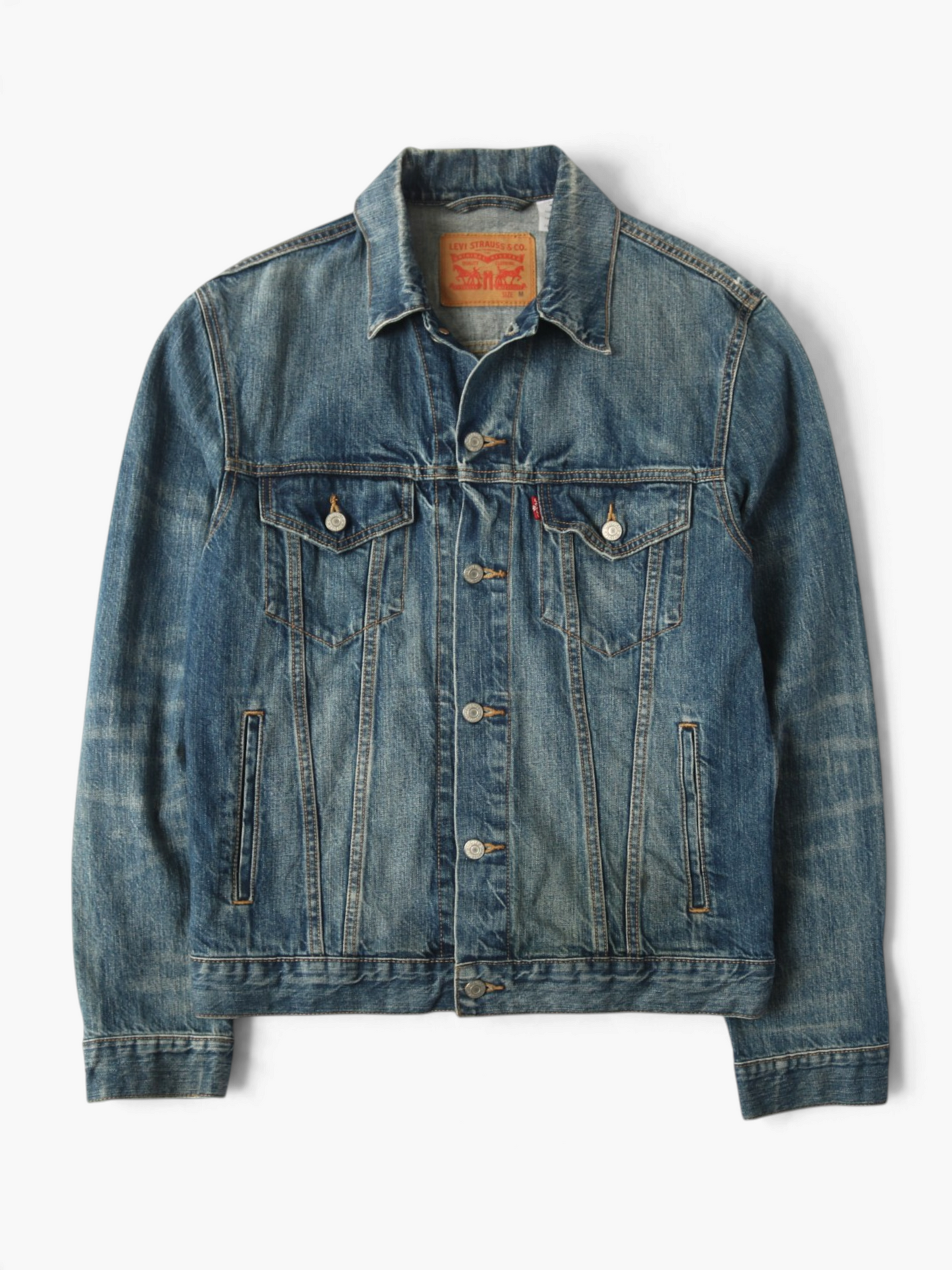 Vintage Denim Trucker Jacket