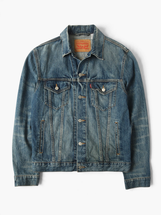 Vintage Denim Trucker Jacket
