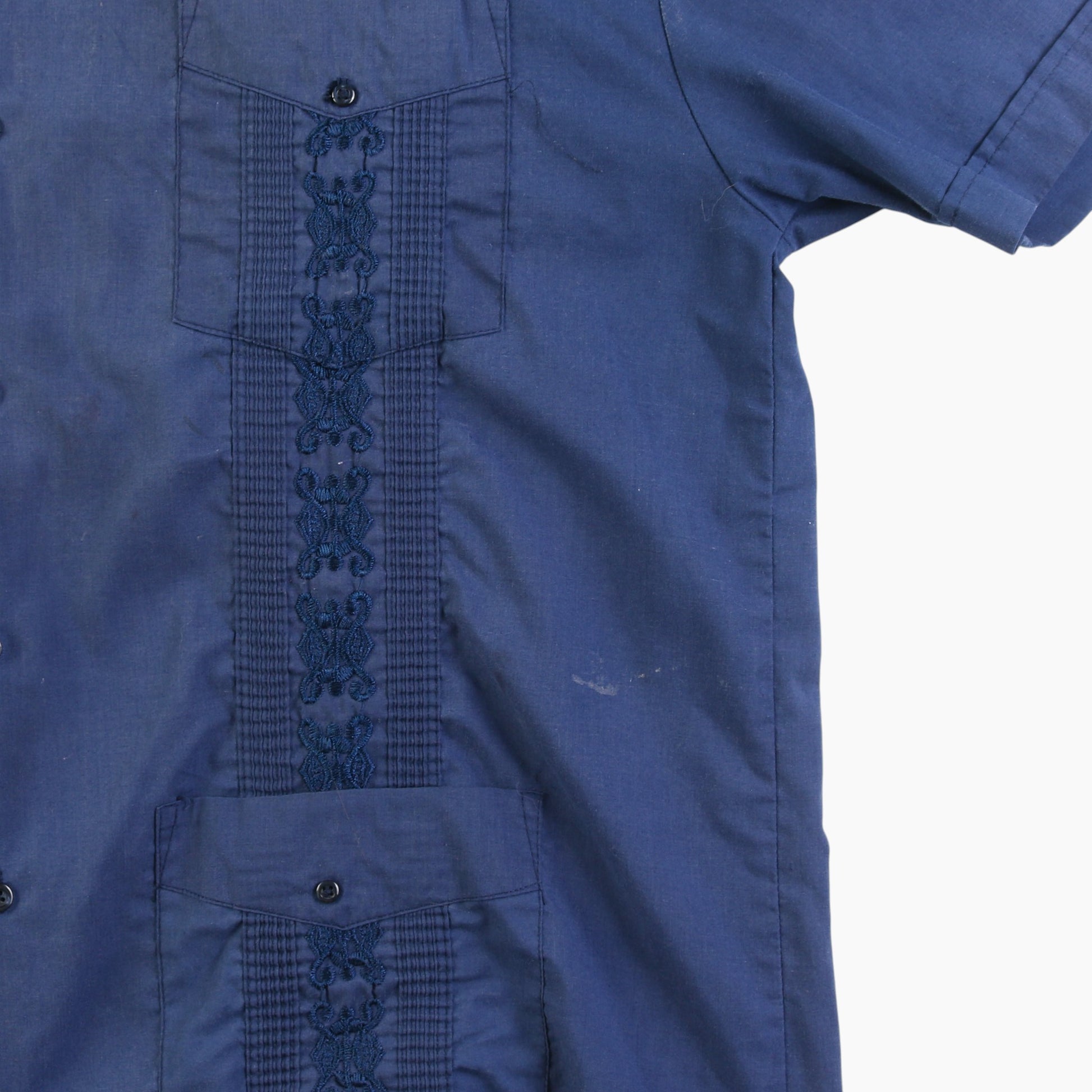 Vintage Cuban Guayabera Shirt