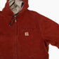 Active Hooded Jacket - Maroon