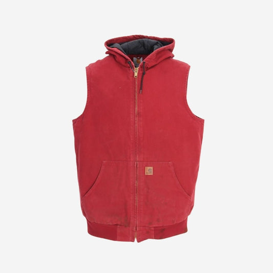 Lined Vest - Red - American Madness