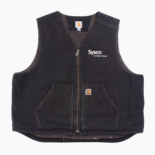 Lined Vest - Black - American Madness