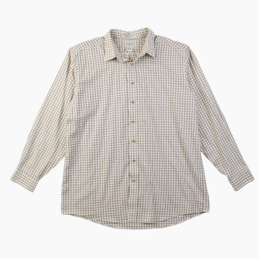 Vintage Shirt - Beige Check