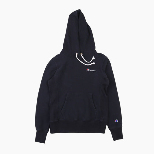 Embroidered Hooded Sweatshirt - Black - American Madness