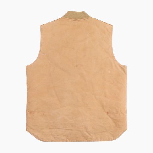 Lined Vest - Brown