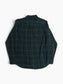 Vintage Flannel Shirt - Green Check