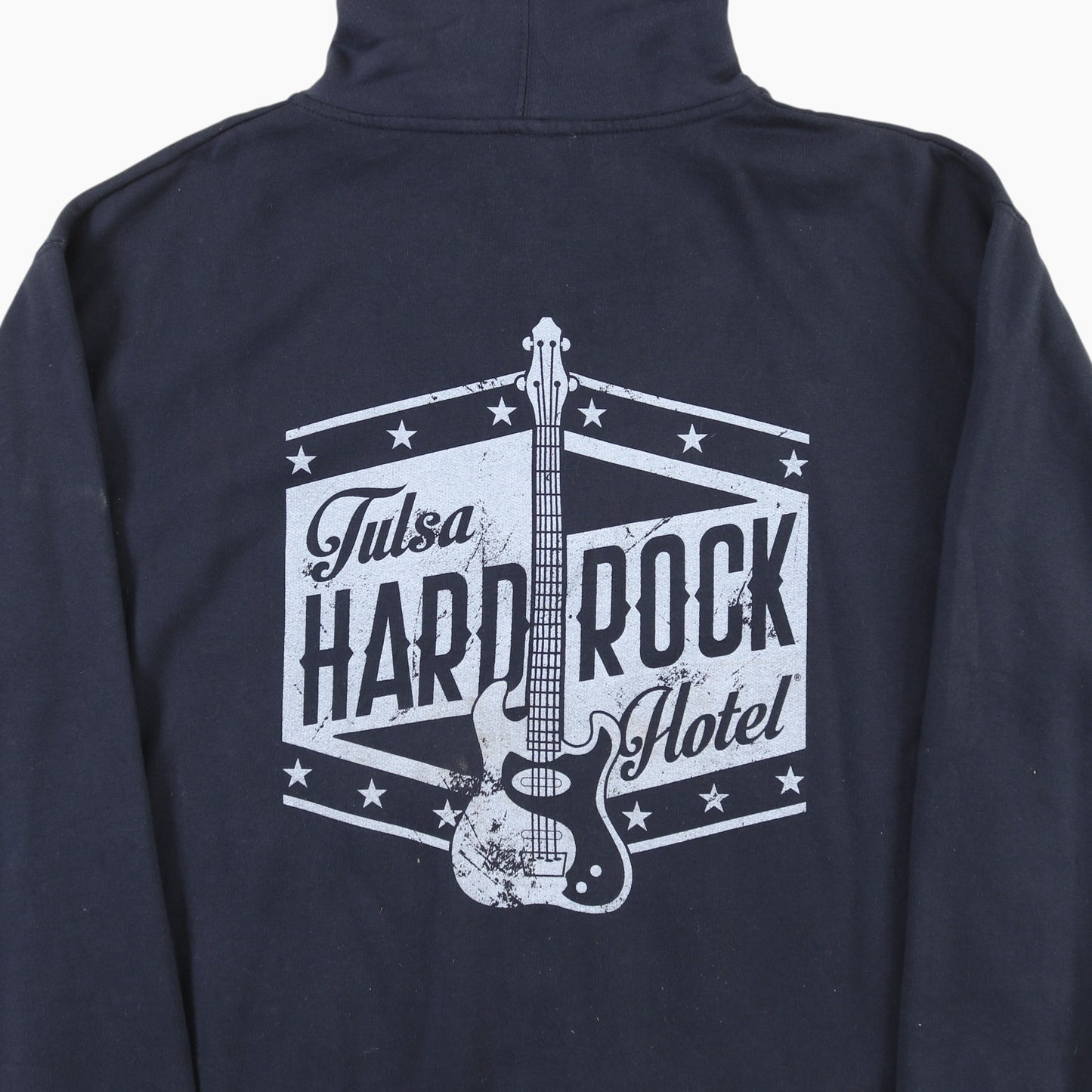 Hard Rock 'Tulsa' Hooded Sweatshirt - Navy
