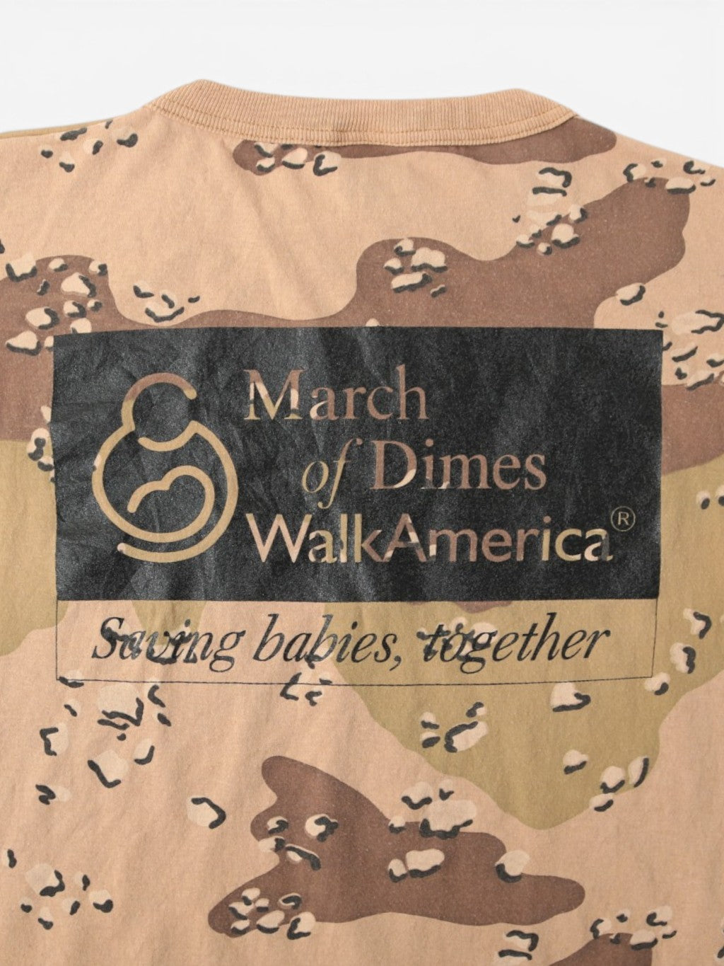 'March Of Dimes' Desert Camouflage T-Shirt