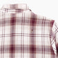 Vintage Flannel Overshirt - Purple Check