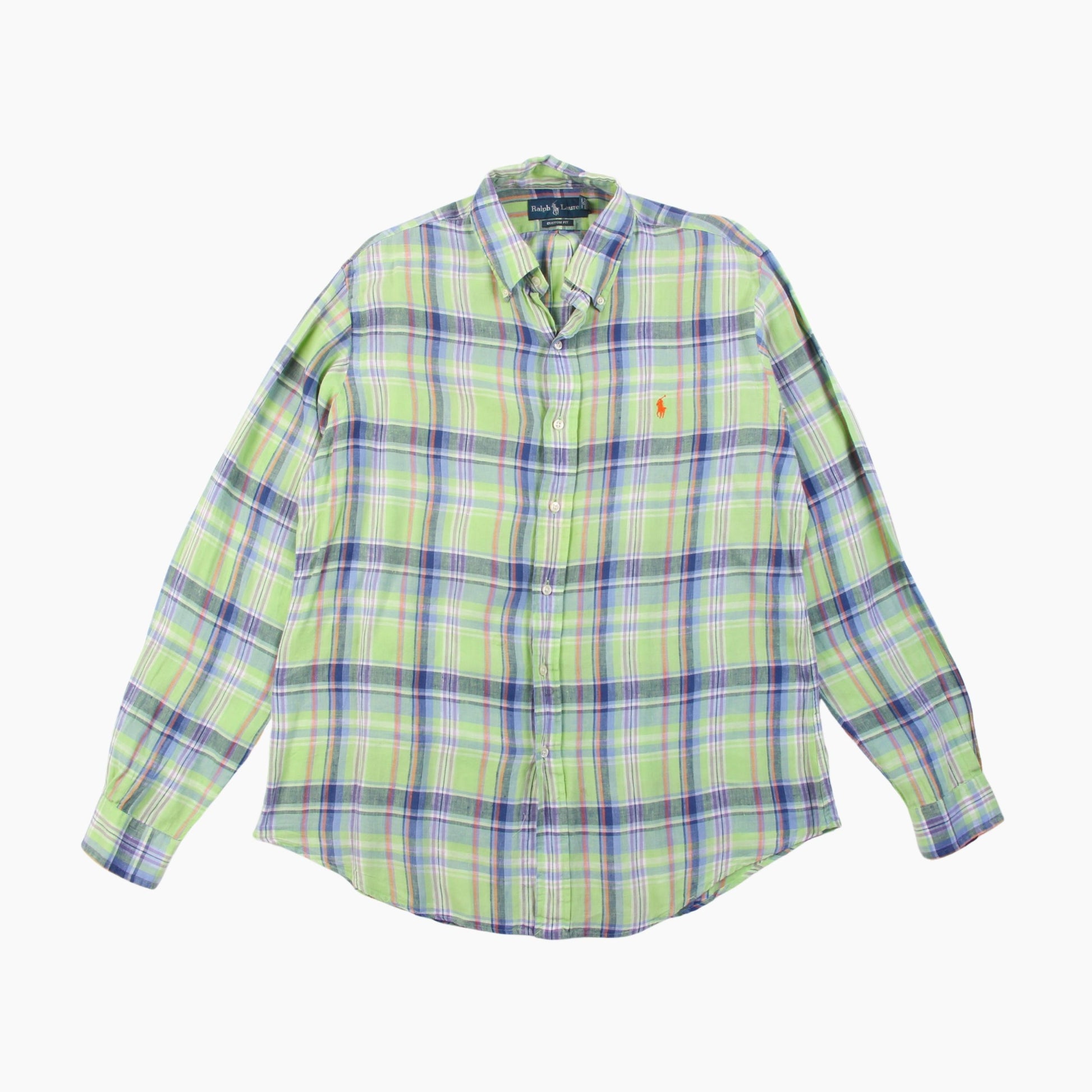 Vintage Shirt - Green Check - American Madness