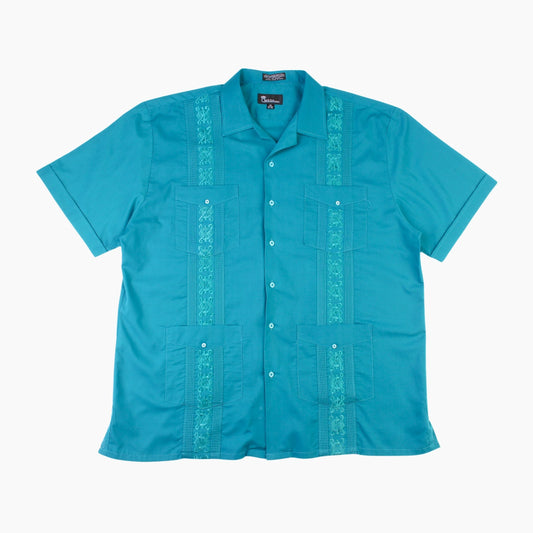 Vintage Cuban Guayabera Shirt - American Madness