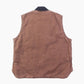 Lined Vest - Brown