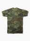 Single Stitch Woodland Camouflage Ringer T-Shirt