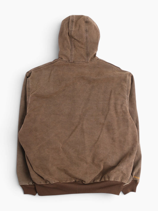 Active Hooded Jacket - Brown