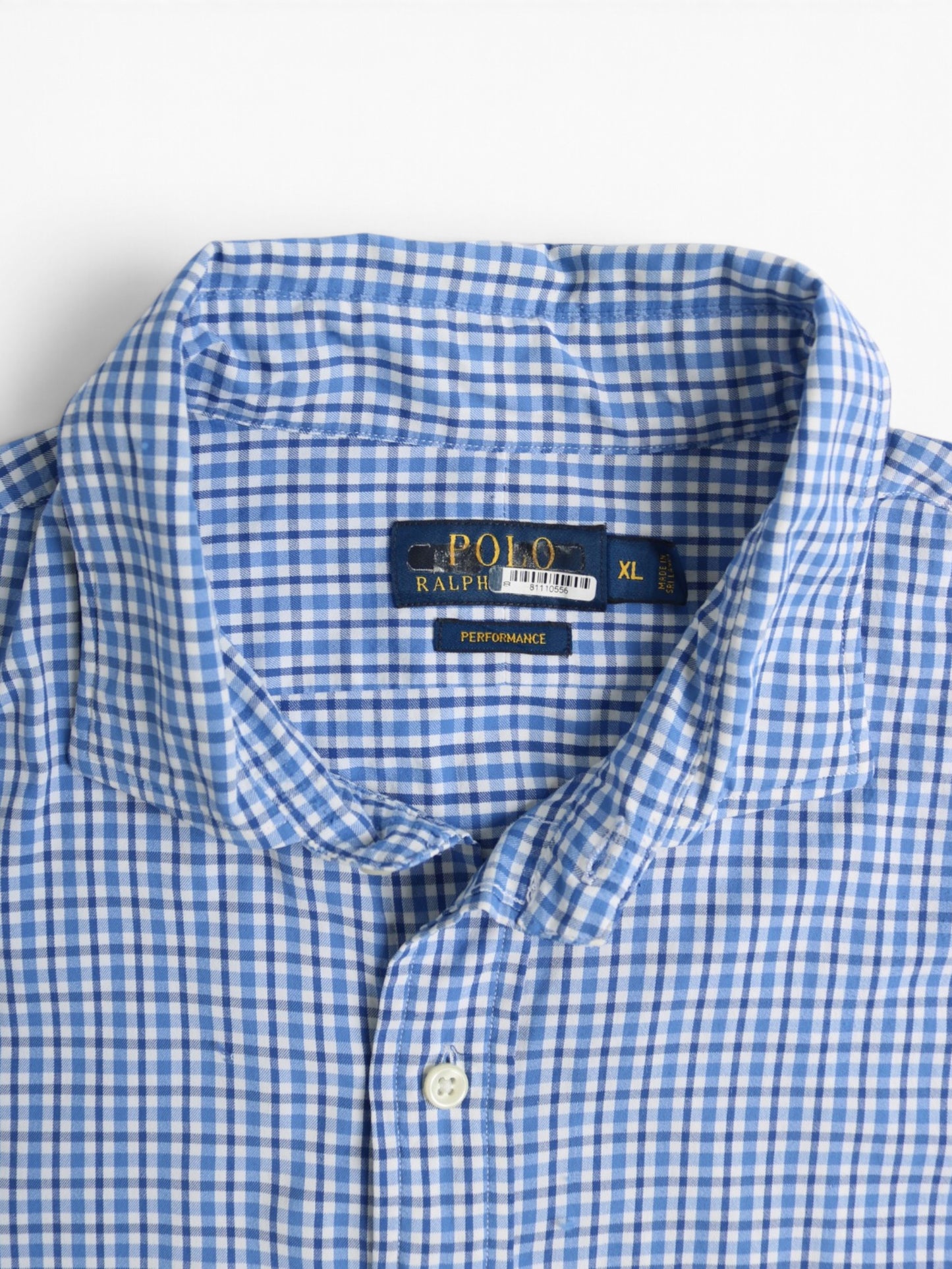 Vintage Shirt - Blue Check