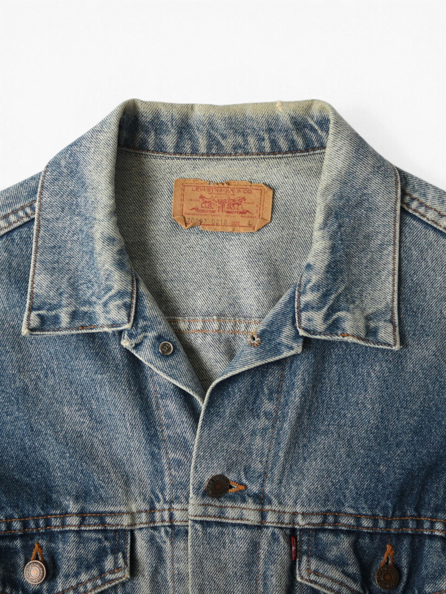 Vintage Denim Trucker Jacket
