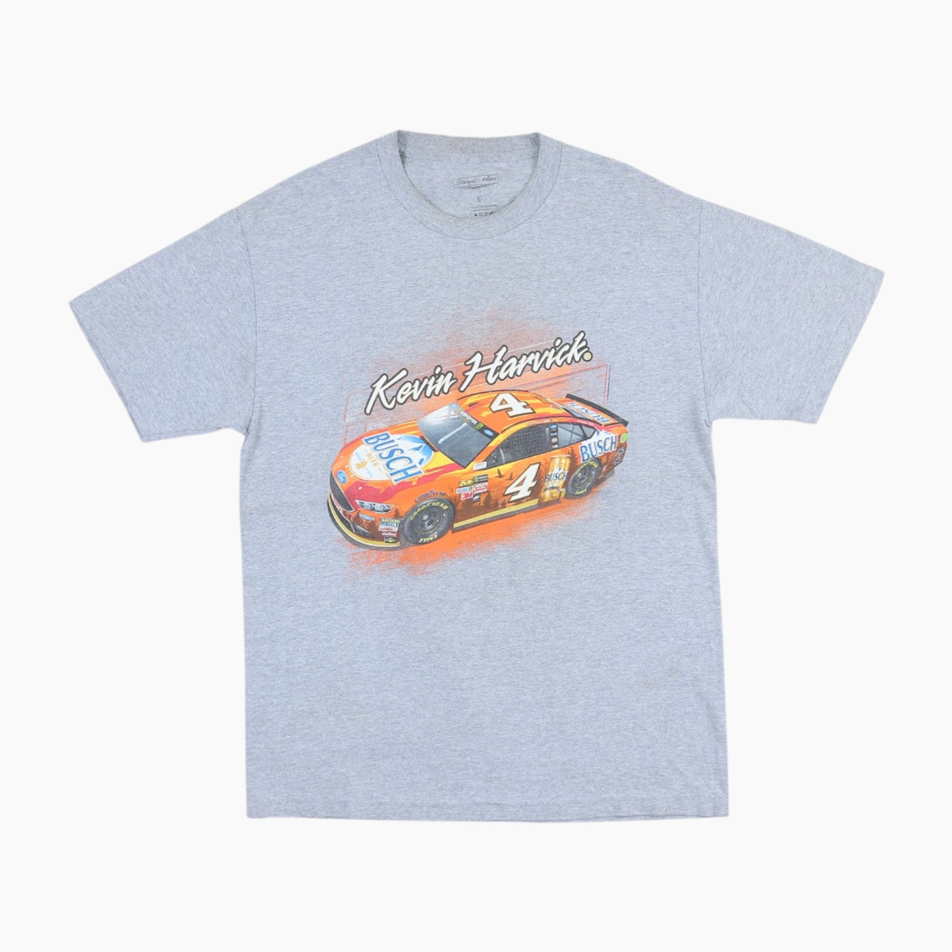 Vintage 'Kevin Harvick' T-shirt - Grey