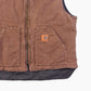 Lined Vest - Brown