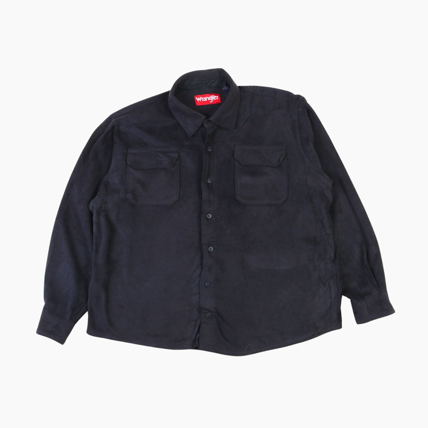 Vintage Flannel Overshirt - Black