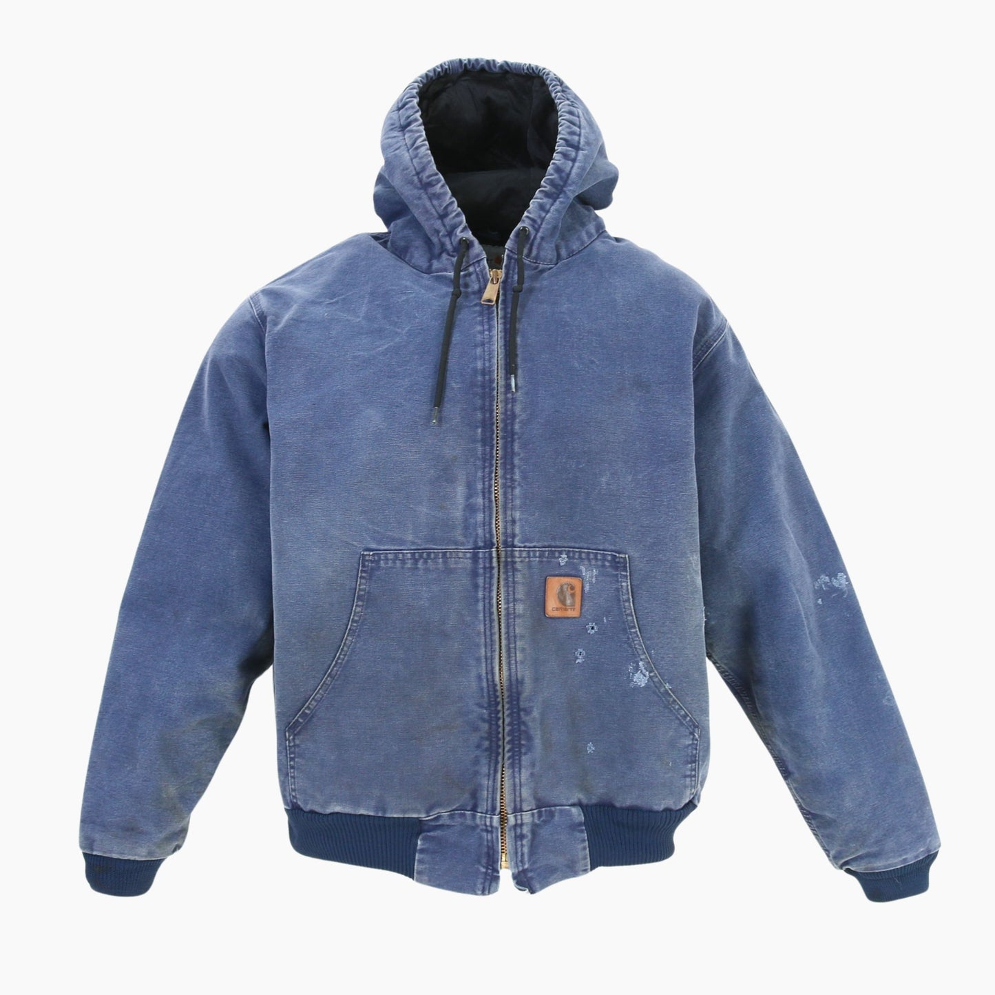 Active Hooded Jacket - Washed Blue